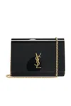 Saint Laurent Vicky Minaudiere Bag In Nero