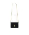Saint Laurent Vicky Minaudière In Plexiglas