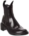 Saint Laurent Vincent Leather Chelsea Boot In Black