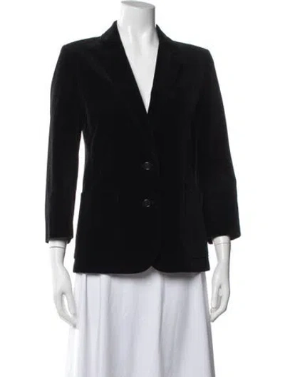 Pre-owned Saint Laurent Vintage 1970's Blazer In Black