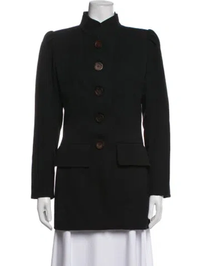Pre-owned Saint Laurent Vintage 1980's Jacket In Black
