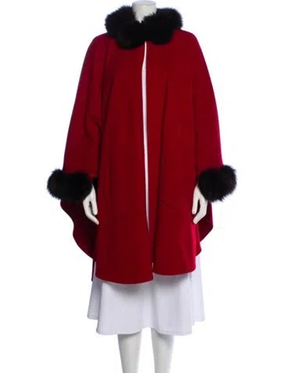 Pre-owned Saint Laurent Vintage 1980's Jacket In Red