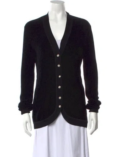 Pre-owned Saint Laurent Vintage 1980's Sweater In Black