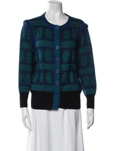 Pre-owned Saint Laurent Vintage 1980's Sweater In Blue