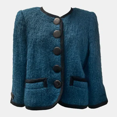 Pre-owned Saint Laurent Vintage 1989 Mohair Jacket