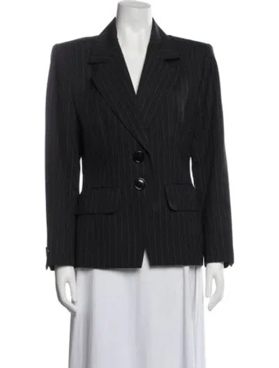 Pre-owned Saint Laurent Vintage 1993 Blazer In Black