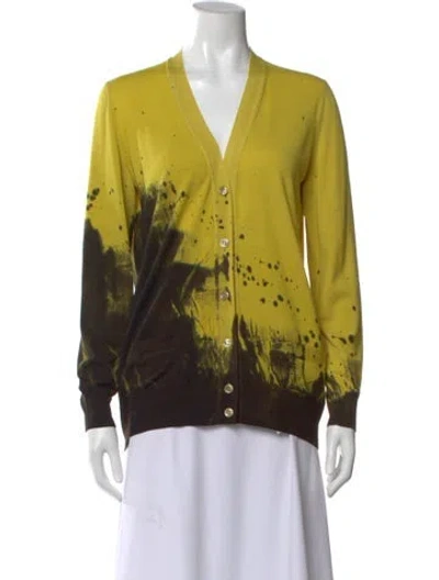 Pre-owned Saint Laurent Vintage 2000's Sweater In Yellow