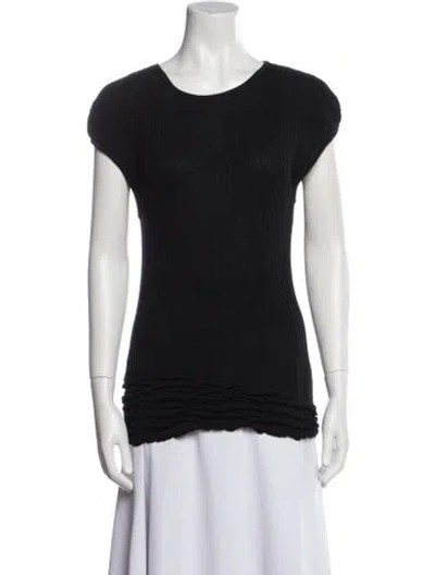 Pre-owned Saint Laurent Vintage 2000's T-shirt In Black