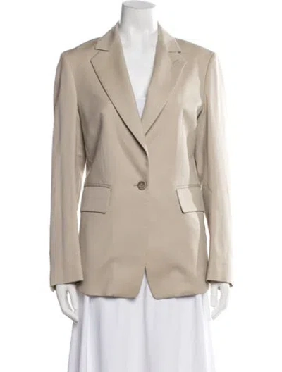 Pre-owned Saint Laurent Vintage 2008 Blazer In Neutral