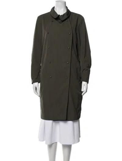 Pre-owned Saint Laurent Vintage 2008 Coat In Green