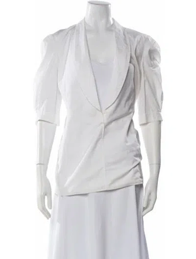 Pre-owned Saint Laurent Vintage 2009 Blouse In White