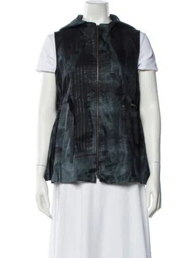 Pre-owned Saint Laurent Vintage 2009 Vest In Green