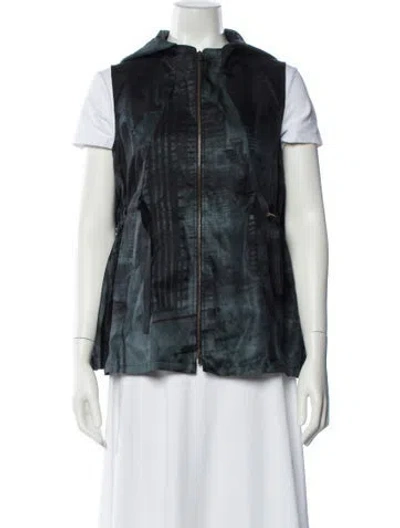 Pre-owned Saint Laurent Vintage 2009 Vest In Green
