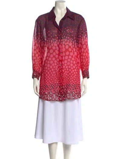 Pre-owned Saint Laurent Vintage 2010 Tunic In Red