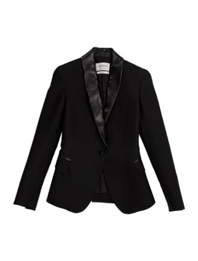 Pre-owned Saint Laurent Vintage 2012 'le Smoking' Jacket In Blue