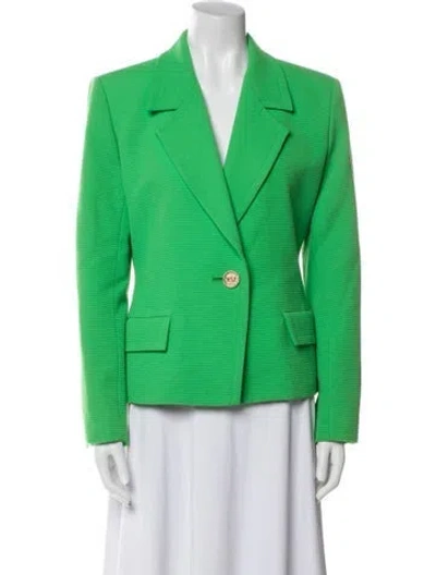 Pre-owned Saint Laurent Vintage Blazer In Green