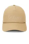 Saint Laurent Vintage Cap In Beige