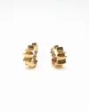 Saint Laurent Vintage Clip-on Earrings In Gold