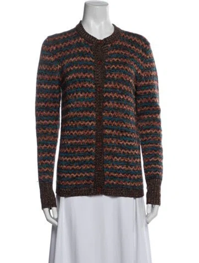 Pre-owned Saint Laurent Vintage Late 1970's - Early 1980's Sweater In Brown