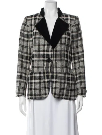 Pre-owned Saint Laurent Vintage Late 1980's - Early 1990's Blazer In Multi