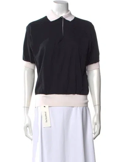 Pre-owned Saint Laurent Vintage Late 1980's - Early 1990's Polo In Black