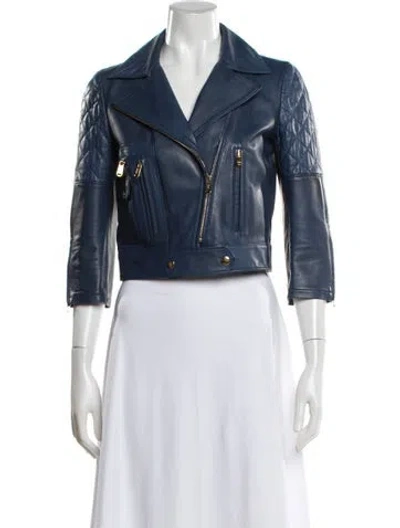 Pre-owned Saint Laurent Vintage Late 2000's - Early 2010's Biker Jacket In Black