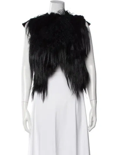 Pre-owned Saint Laurent Vintage Late 2000's - Early 2010's Vest In Black