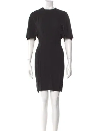 Pre-owned Saint Laurent Vintage Mini Dress In Black