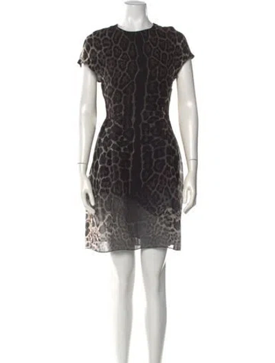 Pre-owned Saint Laurent Vintage Mini Dress In Black