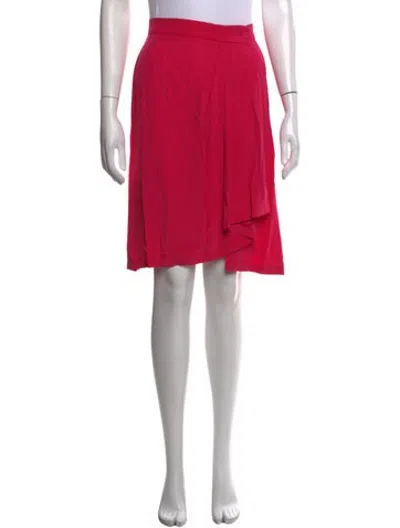 Pre-owned Saint Laurent Vintage Mini Skirt In Pink