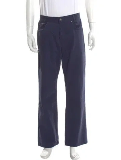 Pre-owned Saint Laurent Vintage Pants In Blue