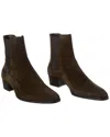 Saint Laurent Vintage  Wyatt 40 Suede Chelsea Boot