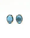 Saint Laurent Vintage Stone Clip-on Earrings