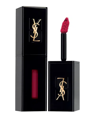 Saint Laurent Vinyl Cream Lip Stain In 409 Burgundy Vibe