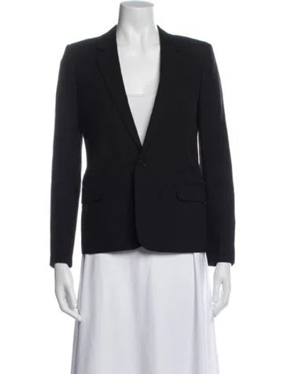 Pre-owned Saint Laurent Virgin Wool Blazer In Multi