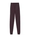 Saint Laurent Virgin Wool Jogging Pants In Black