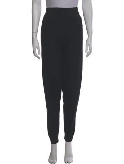 Pre-owned Saint Laurent Virgin Wool Skinny Leg Pants In Gray