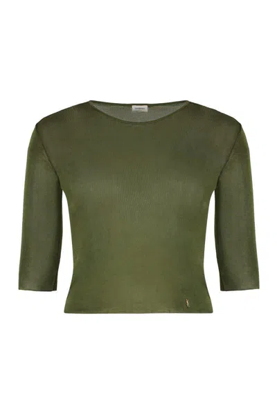 SAINT LAURENT SAINT LAURENT VISCOSE TOP