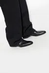Saint Laurent ‘vlad' Leather Ankle Boots In Black