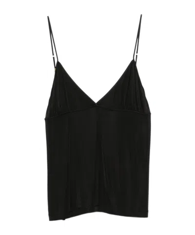 Saint Laurent V-neck Camisole In Black