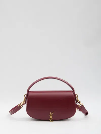 Saint Laurent Voltaire Bag In Red