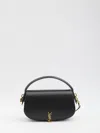 Saint Laurent Voltaire Bag With Logo In Black