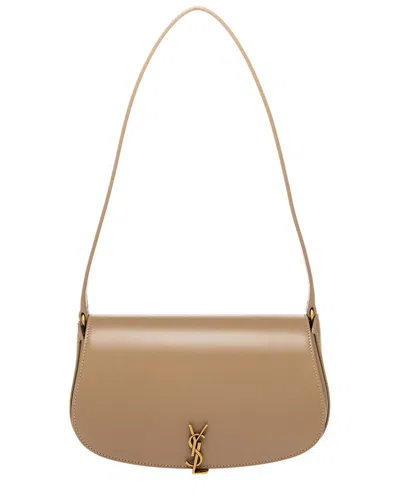 SAINT LAURENT SAINT LAURENT VOLTAIRE BOX LEATHER SHOULDER BAG