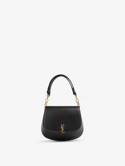 Saint Laurent Voltaire Mini Bag In Black