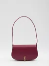 Saint Laurent Voltaire Mini Bag In Red