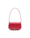 Saint Laurent Voltaire Mini Bag In Red