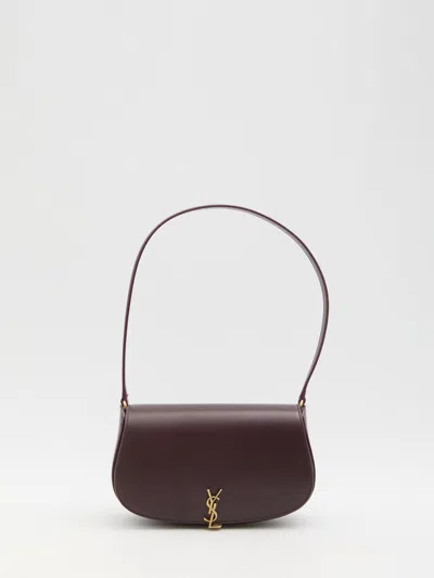 Saint Laurent Voltaire Shoulder Bag In Red