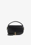 Saint Laurent Voltaire Bag In Box Leather In Black