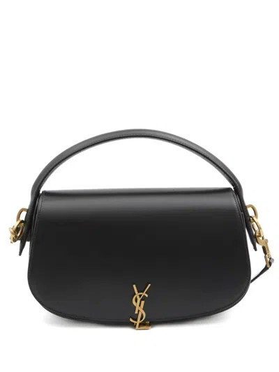 Saint Laurent Voltaire Shoulder Bag In Black