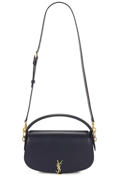 Saint Laurent Voltaire Shoulder Bag In Blue